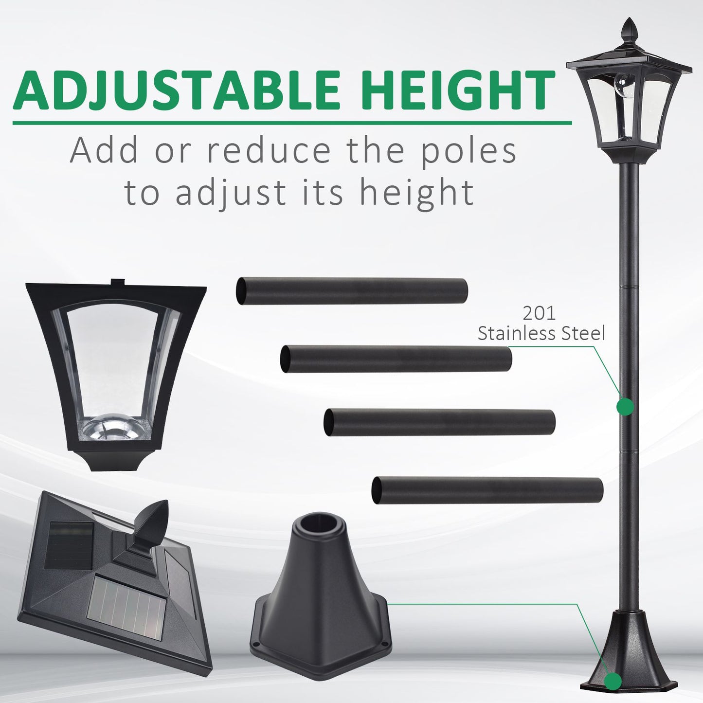 Outdoor Lamp /Street Light /Solar Powered Lamp -AS