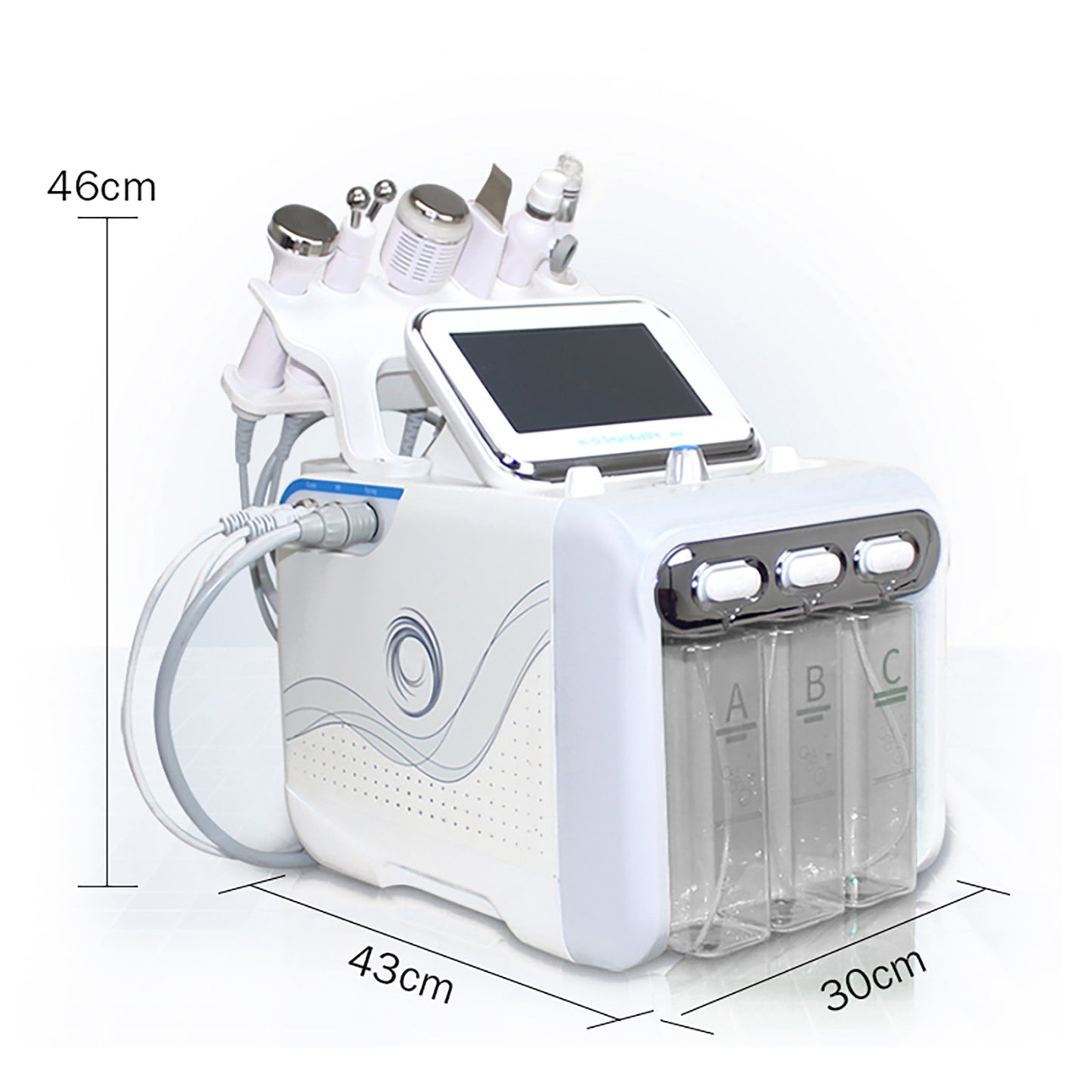 6 In 1 Hydra Water Dermabrasion Skin Cleansing Hydro Dermabrasion Facial Machine