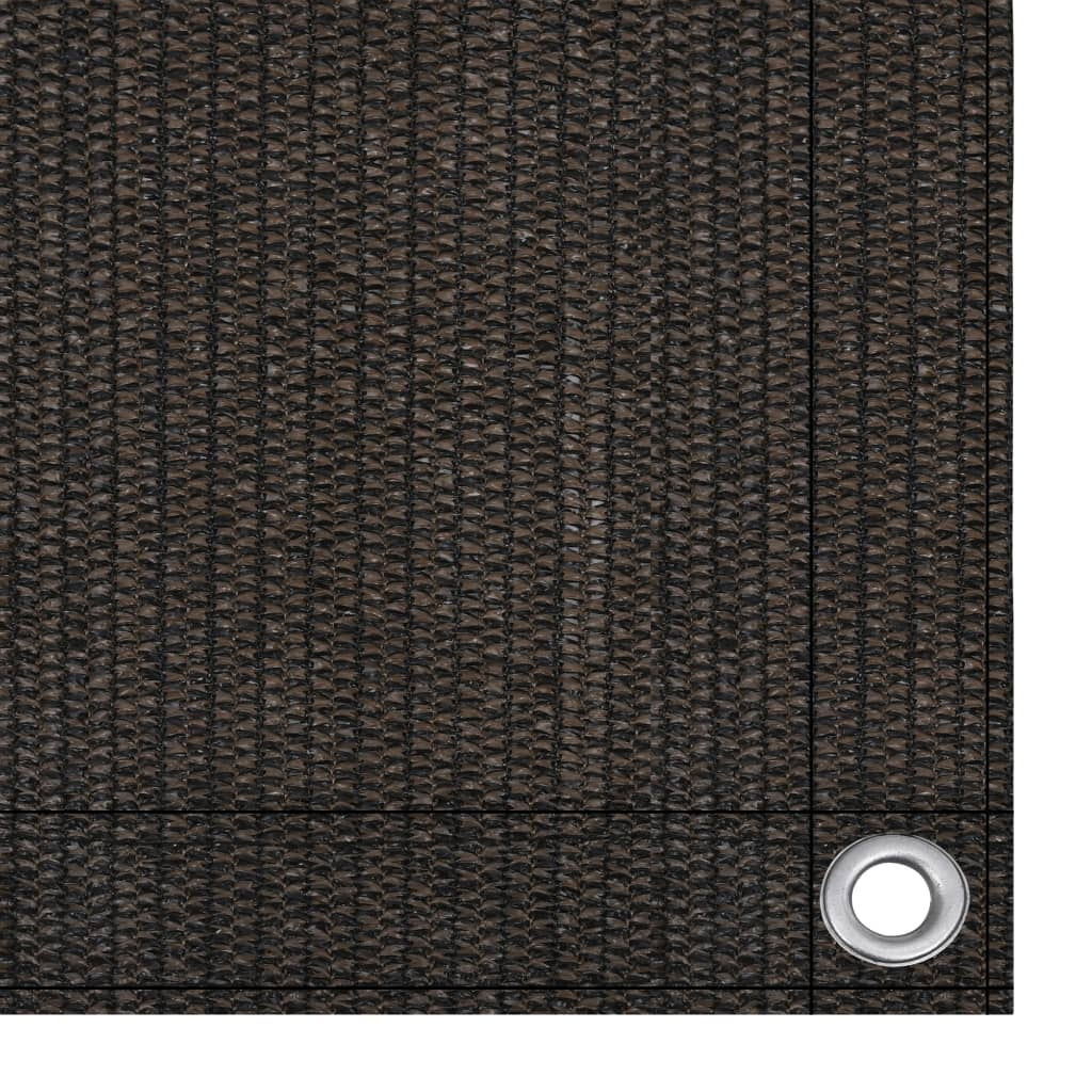 Tent Carpet 400x500 cm Brown