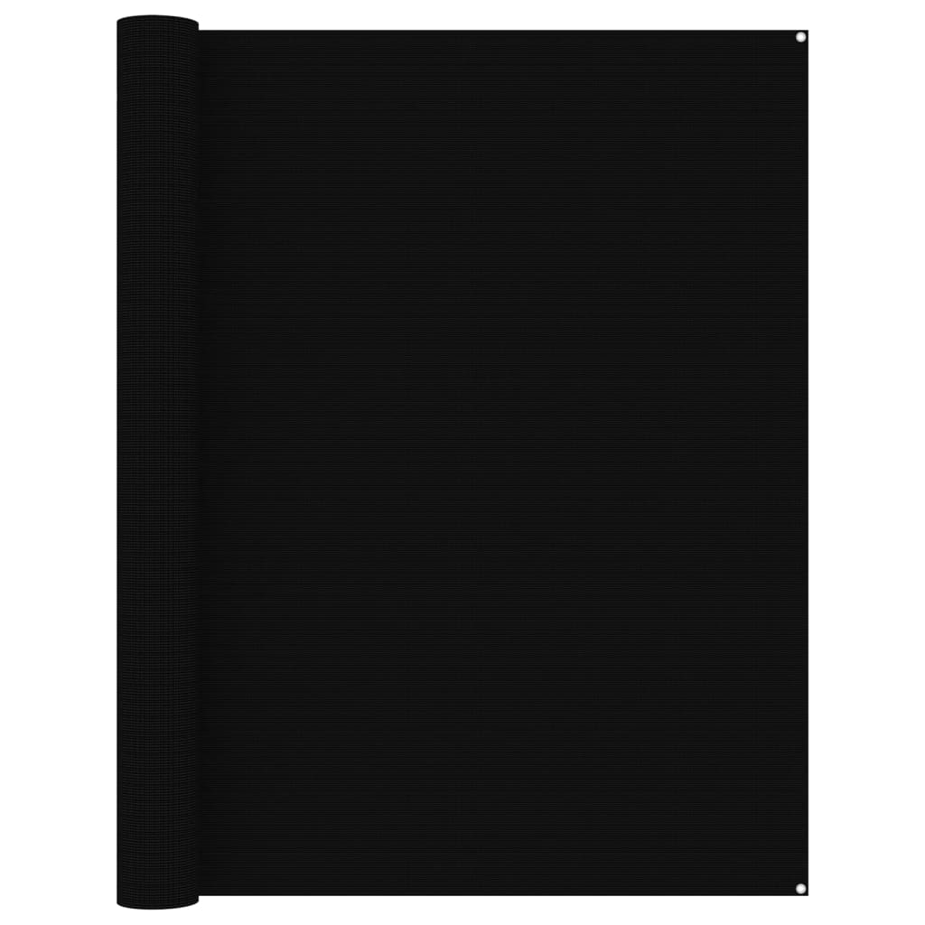 Tent Carpet 250x500 cm Black