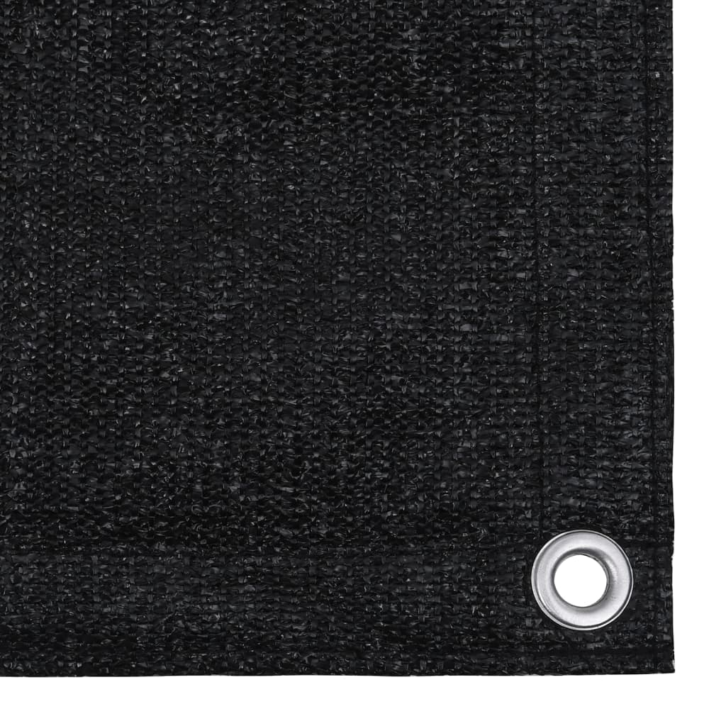 Tent Carpet 250x500 cm Black