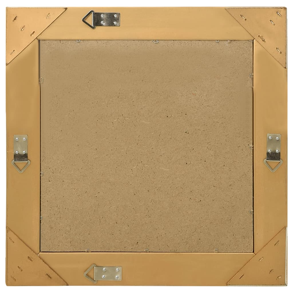 vidaXL Wall Mirror Baroque Style 50x50 cm Gold