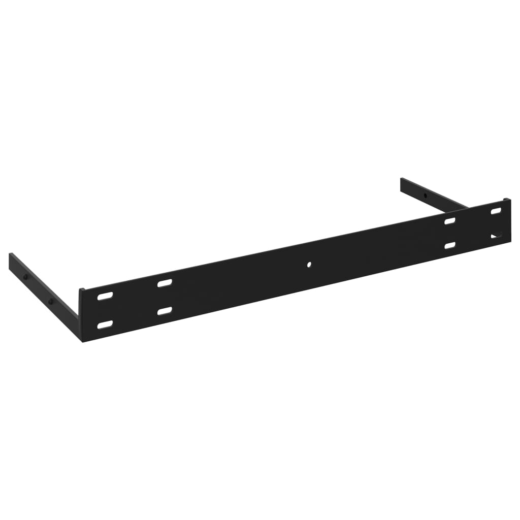 vidaXL Floating Wall Shelf High Gloss White 80x23.5x3.8 cm MDF