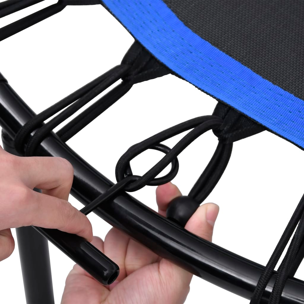 vidaXL Fitness Trampoline with Handle and Safety Pad 122 cm