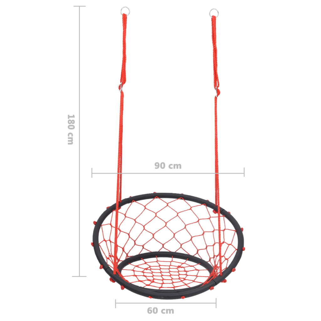 vidaXL Web Swing Chair 60 cm