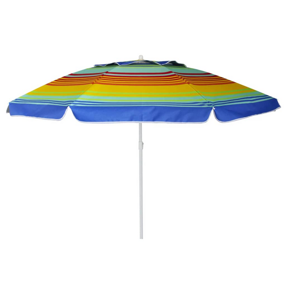 Eurotrail Beach Umbrella UPF 50+ Rainbow