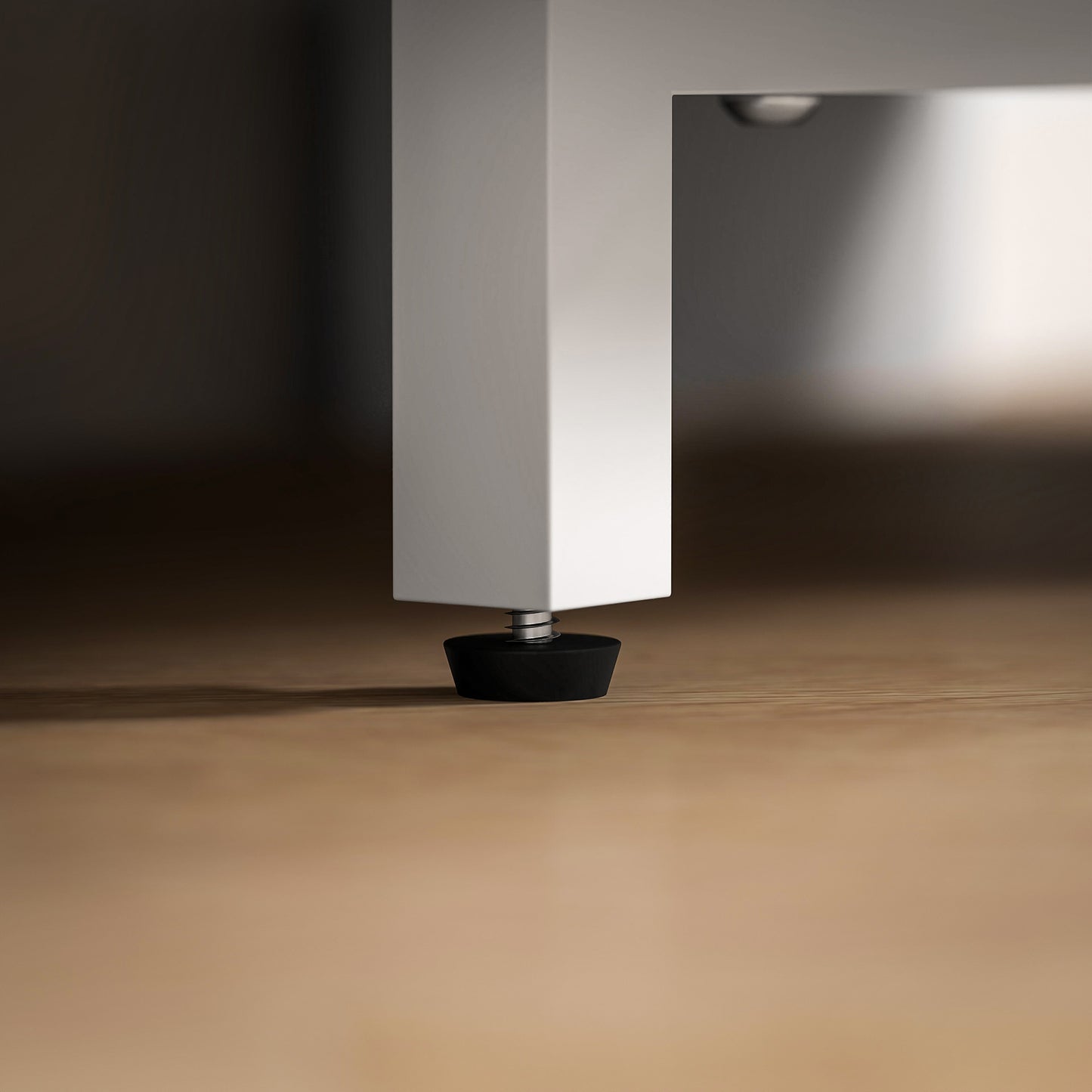 HOMCOM Corner TV Stand with 2 Open Shelves for 47 Inch TV - White