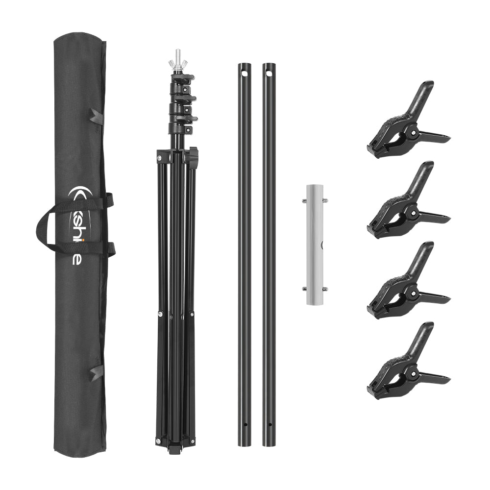 Kshioe improved version with 150cm cross bar T-shaped bracket iron black photography Stand