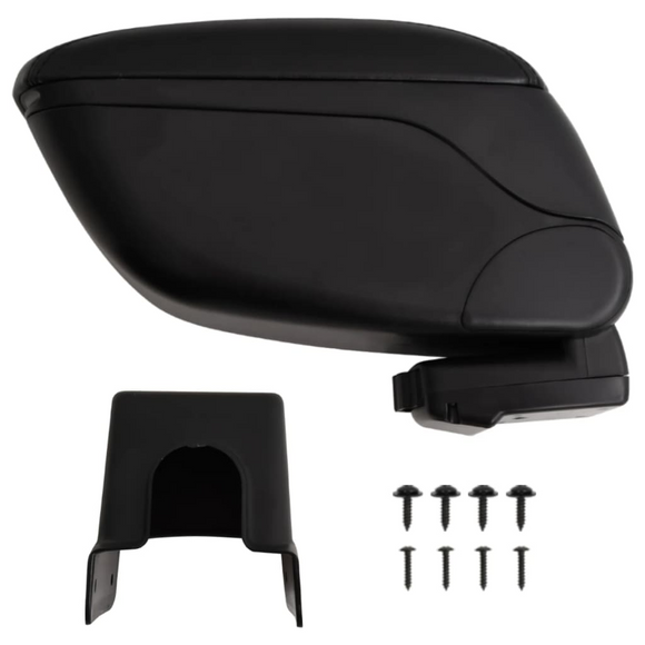Car Armrest Black 13x31x(31-44) cm ABS
