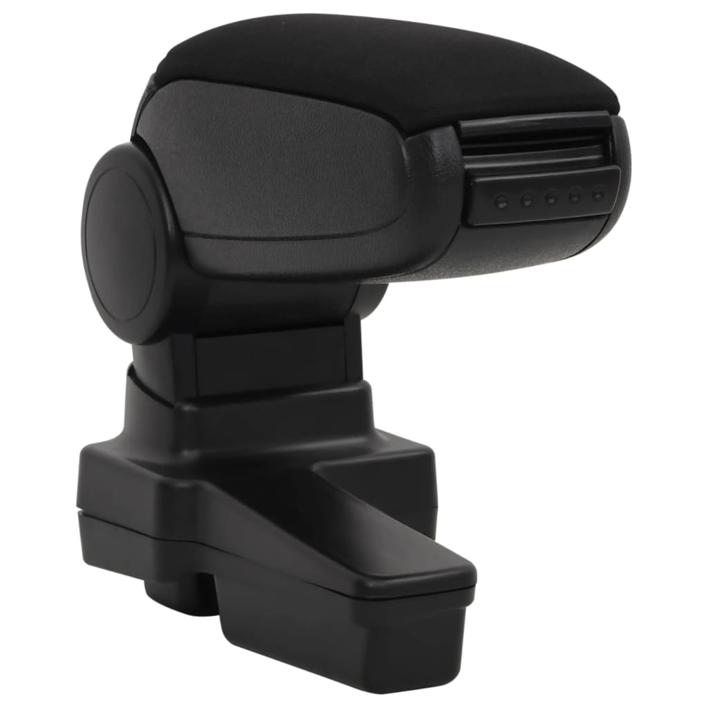 vidaXL Car Armrest Black 14.5x32x(27-46) cm ABS