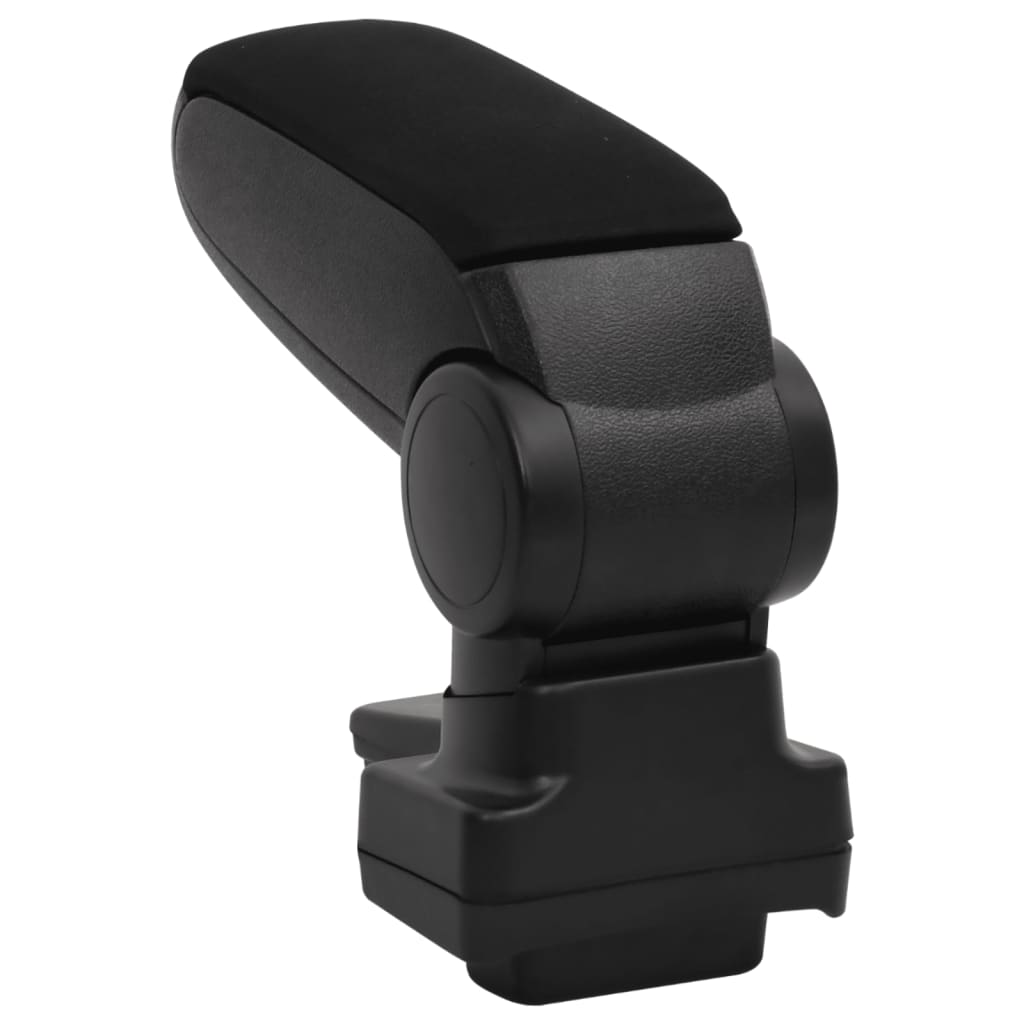 vidaXL Car Armrest Black 14.5x32x(27-46) cm ABS