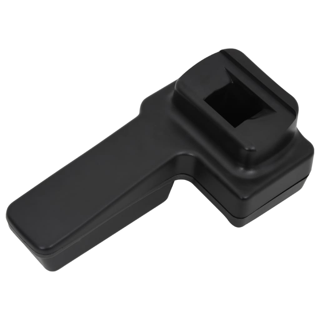 vidaXL Car Armrest Black 14.5x32x(27-46) cm ABS