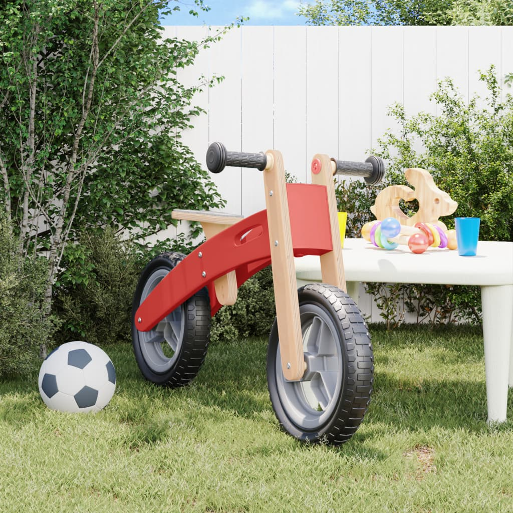 vidaXL Balance Bike for Children Red