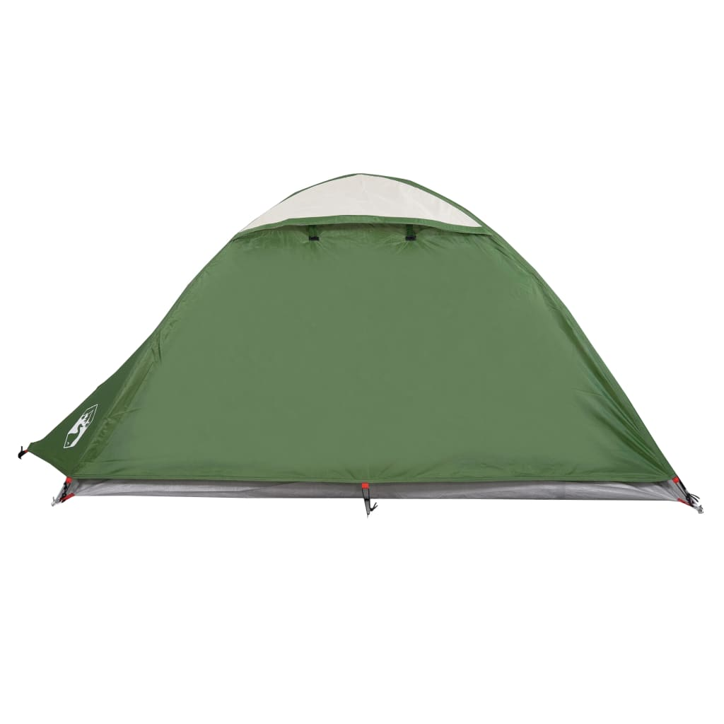 Camping Tent 2-Person Green Waterproof