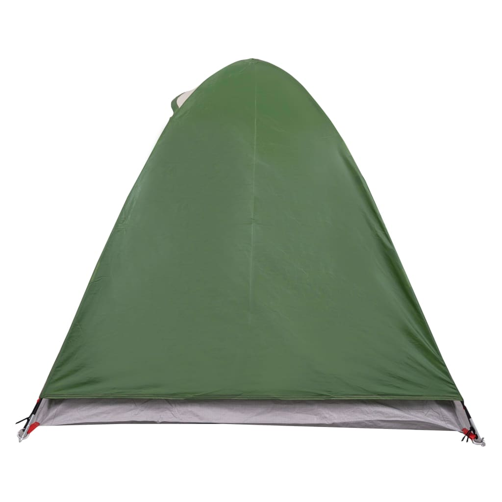 Camping Tent 2-Person Green Waterproof