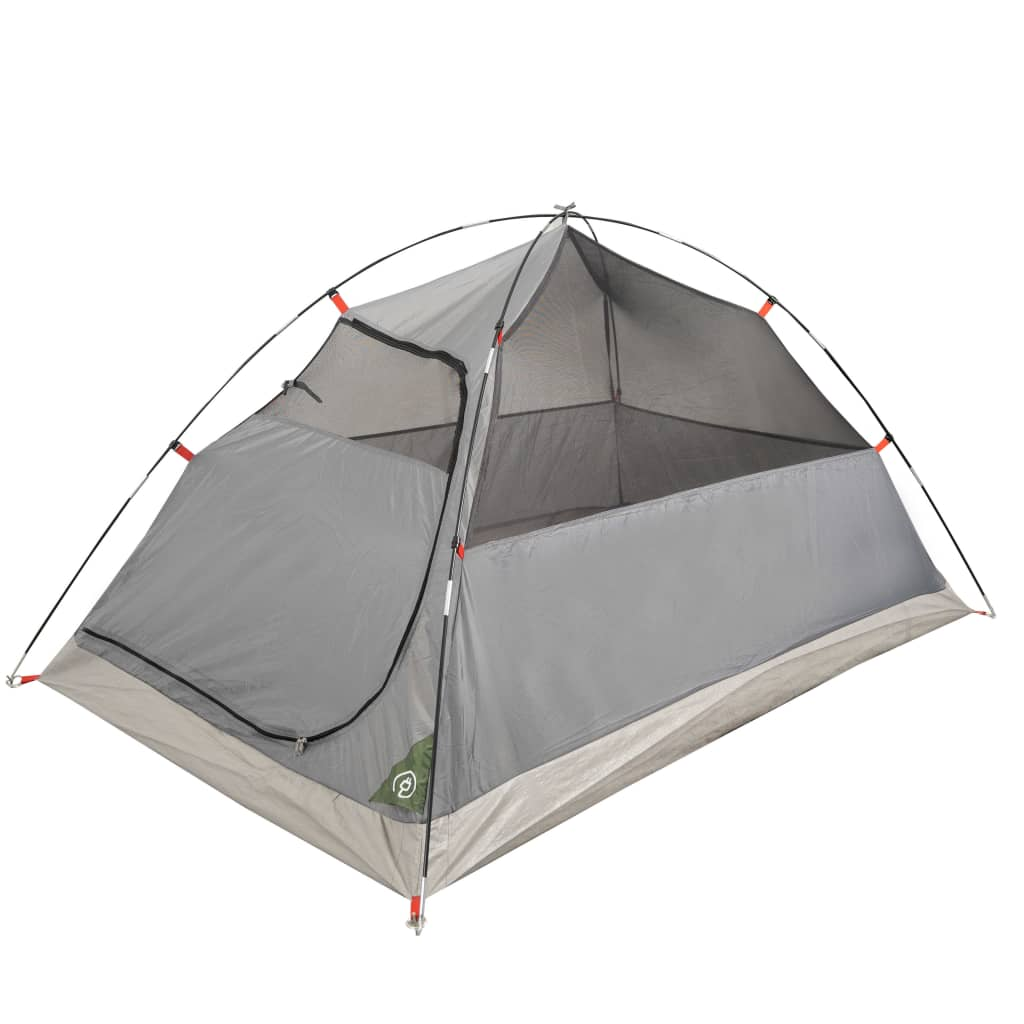 Camping Tent 2-Person Green Waterproof