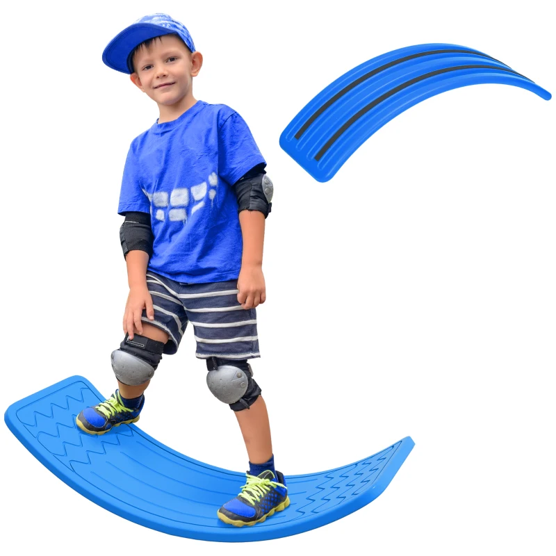 ZONEKIZ Kids Balance Board, Wobble board for Ages 3-6 Years in Dark Blue