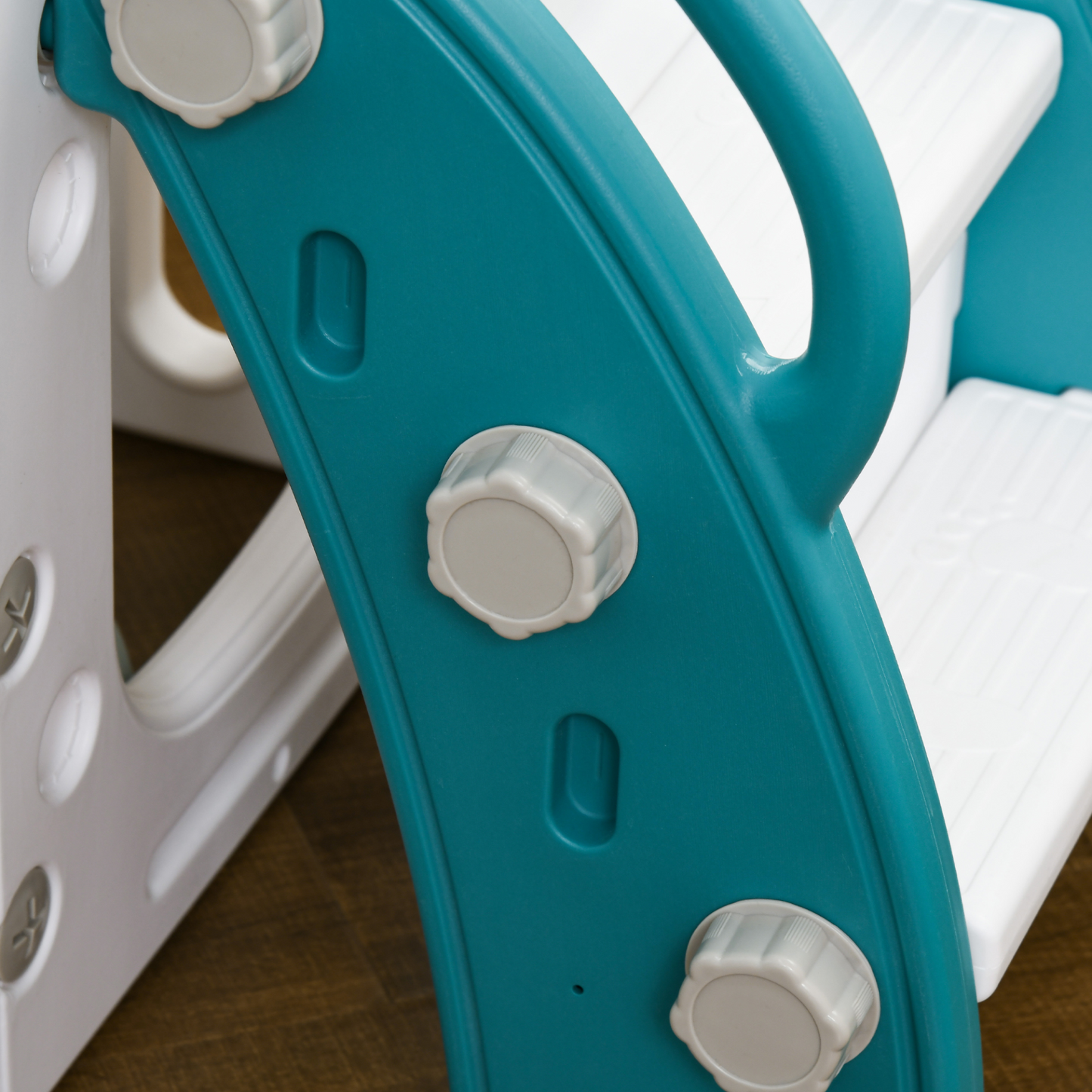 7 in 1 Toddler Slide for 1-3 Years with Basketball Hoop by AIYAPLAY