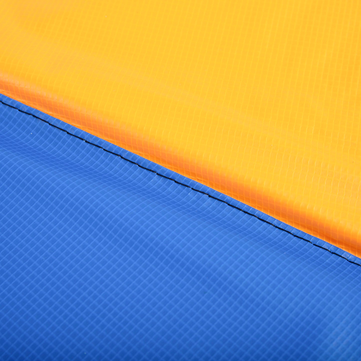 HOMCOM 12FT Replacement Trampoline Pad Thick Foam Safety Φ366cm Spring Cover Bounce Padding - Multi Coloured