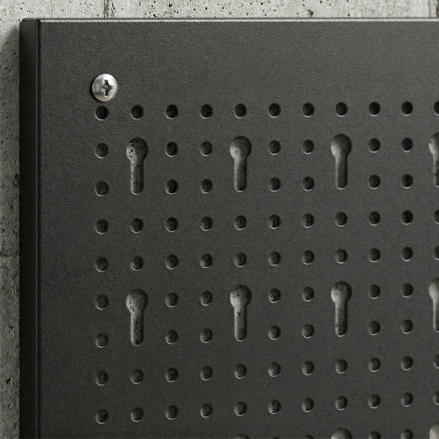 HOMCOM 38 Pcs Wall-Mounted Pegboard with 4 Boards, Garage Tool Storage Unit Black and Red