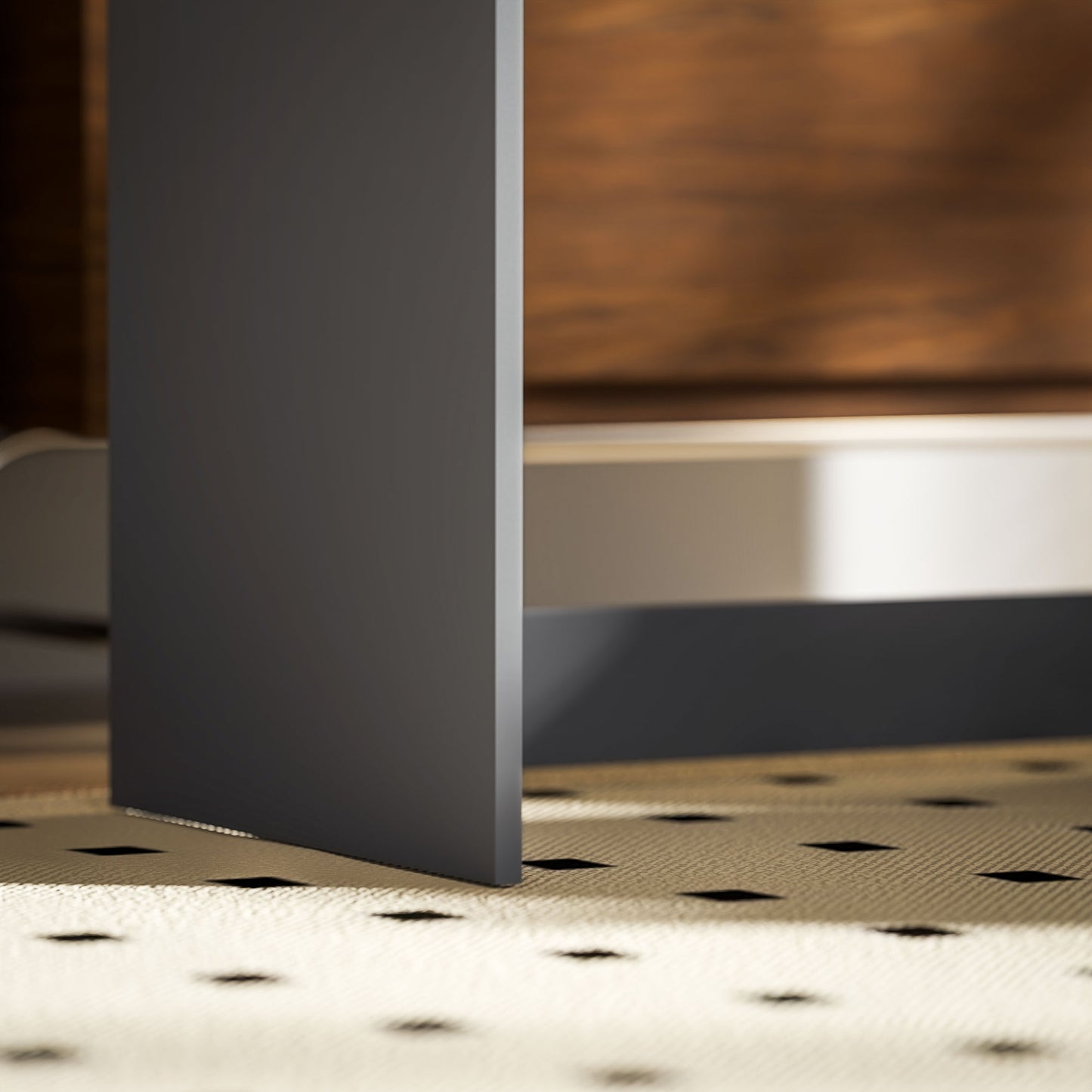 HOMCOM 100cm Compact Computer Desk with Keyboard Tray, Home Office Desk with Drawer for Bedroom Study, Grey