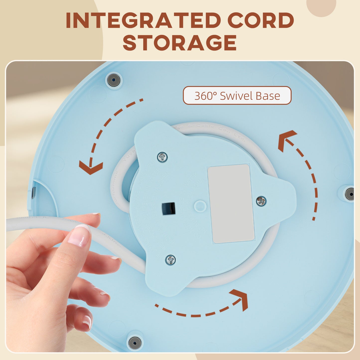 HOMCOM 3kW Rapid Boil Honeycomb Kettle - Light Blue