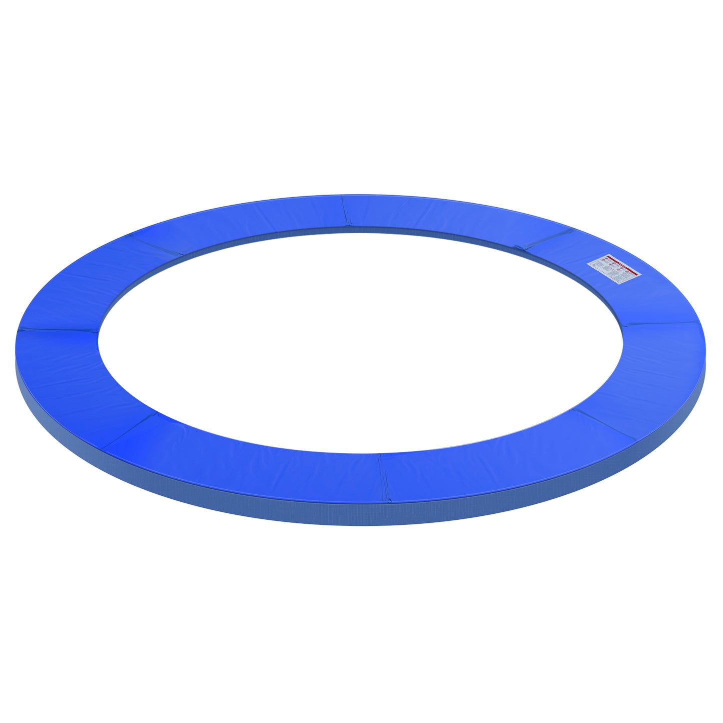 HOMCOM 8ft Trampoline Pad, Φ244cm Trampoline Accessories Surround Pad Thick Foam Pads Padding Replacement Spare, No Holes for Pole, Blue