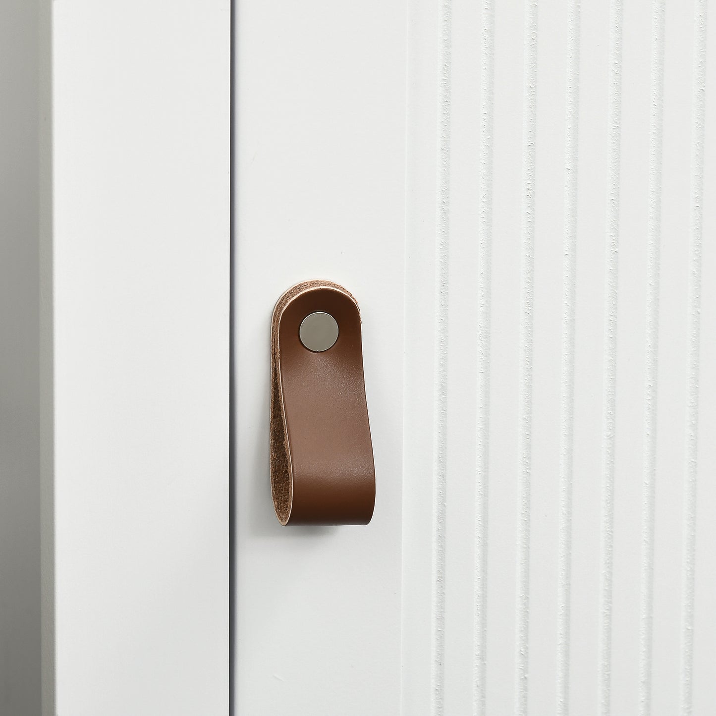 kleankin Slim Bathroom Storage Cabinet - White