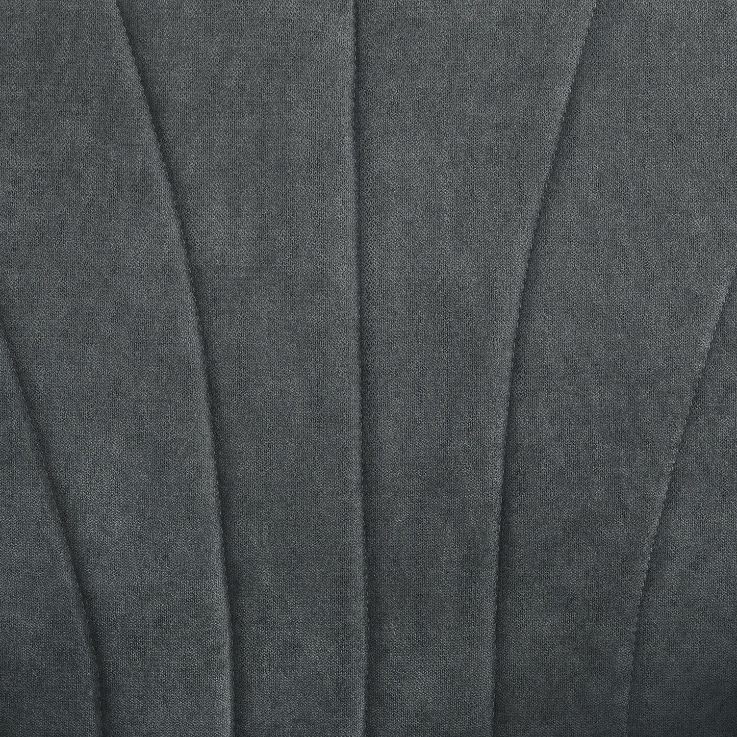 HOMCOM Upholstered Accent Chair with Rolled Arms and Wood Legs, Armchair for Living Room Bedroom, Grey