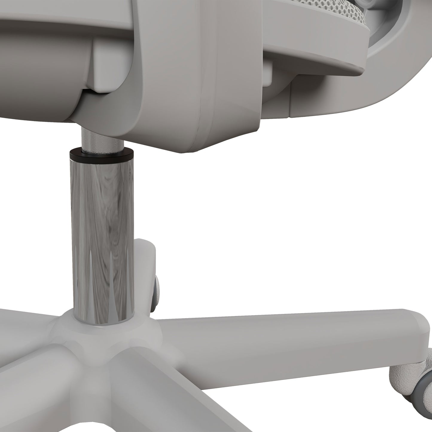 Vinsetto 44-56cm Mesh Back Office Chair - Grey