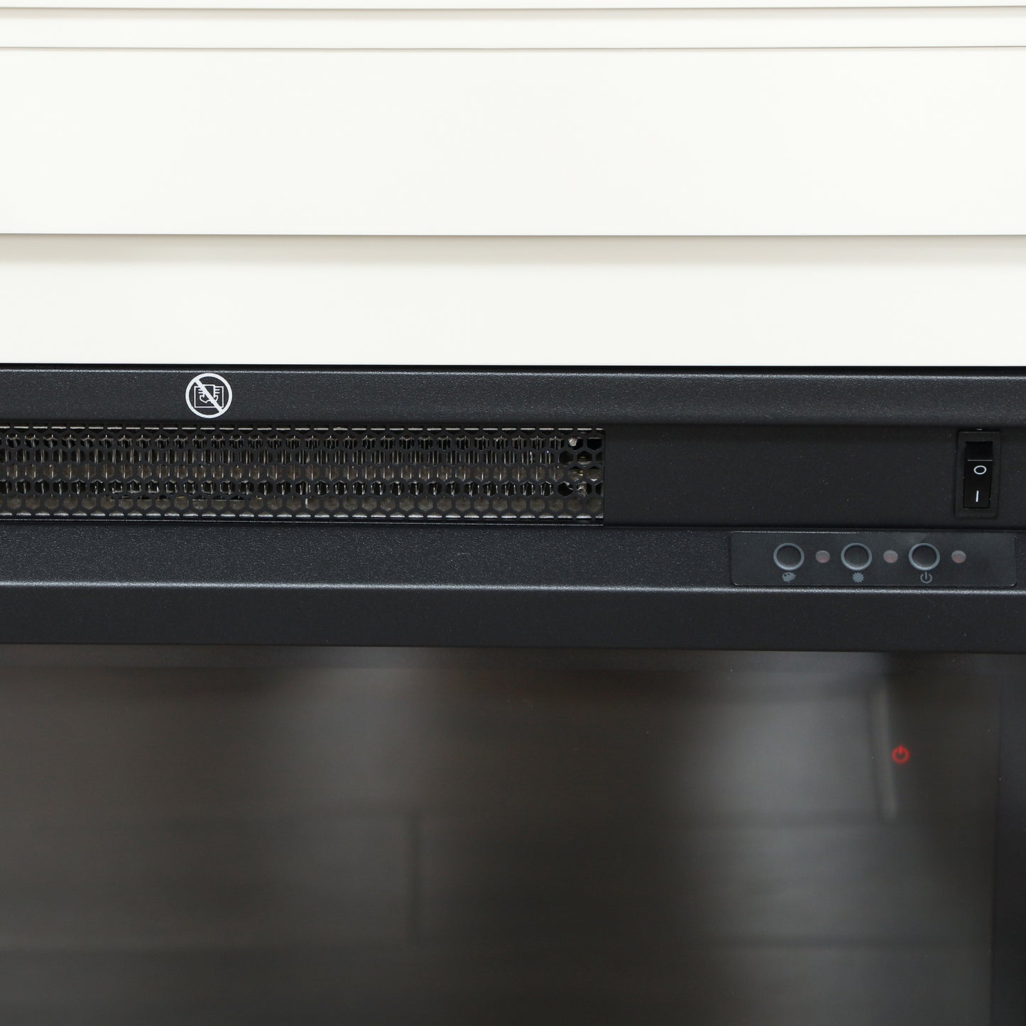 HOMCOM Electric Fireplace with 12 Colours Realistic Flame Effect & 5 Brightness Levels, 1000W/2000W Inset Electric Fire and Mantel Reach up to 30 m² Space with Remote & Timer for Living Room, White