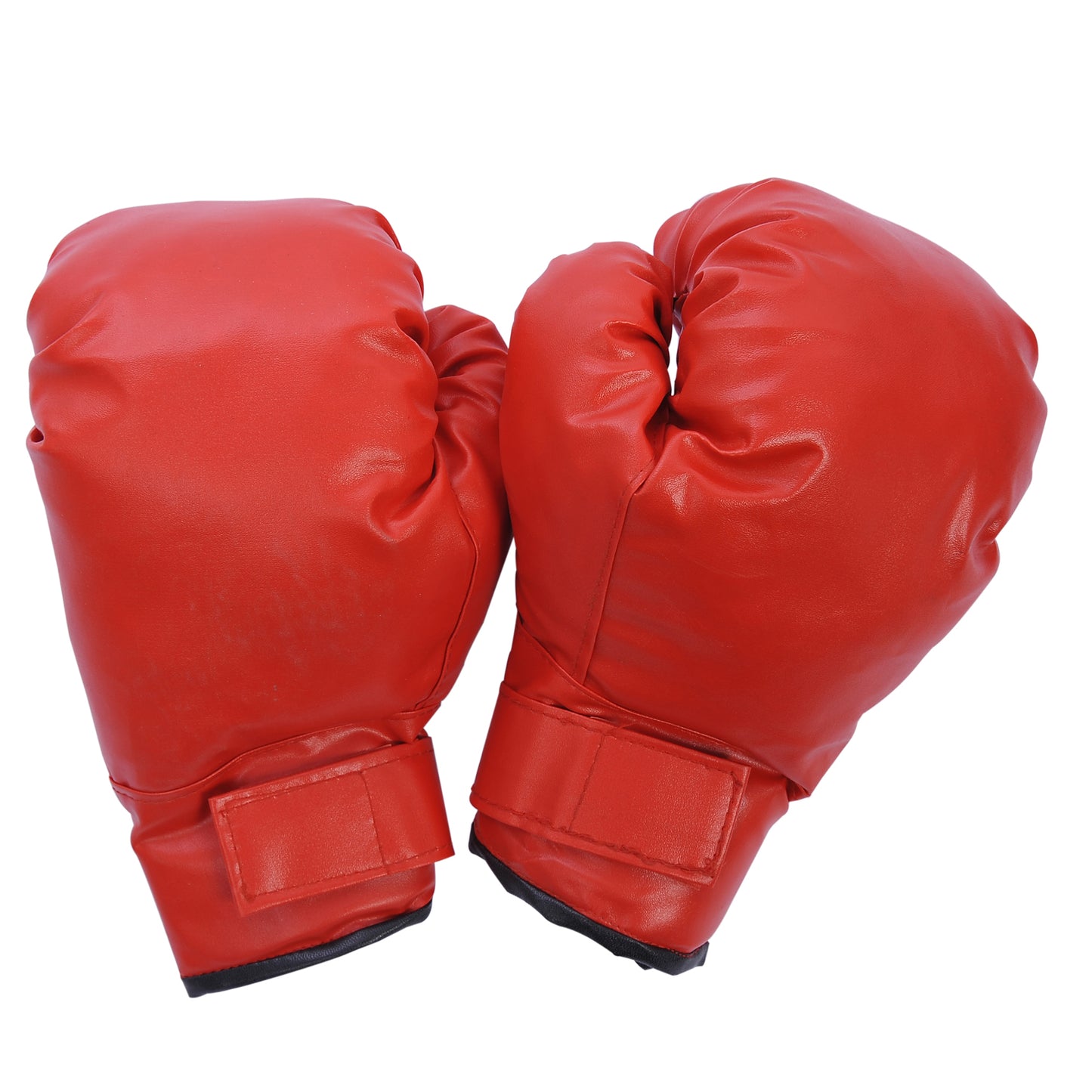 HOMCOM Training Boxing Punch Ball Set 125-145H x Φ43cm with Gloves Air Pump, 4-Position Adjustable Height Freestanding Boxing Speed Ball for Teenagers Exercise Training