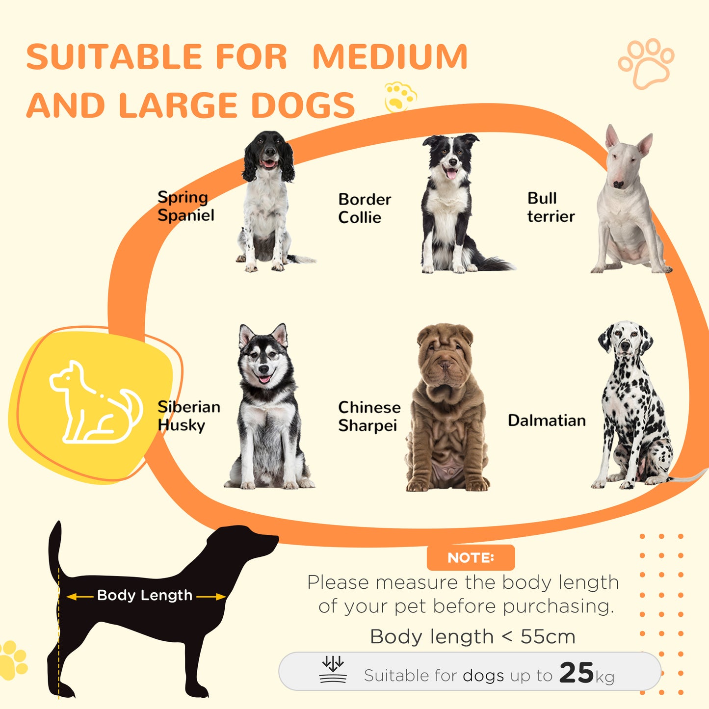 PawHut Dog Crate Furniture End Table, with Washable Cushion, Double Doors, for Medium/Large Dogs, Grey