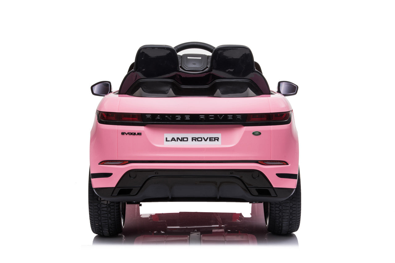 Range Rover Evoque 12V Electric Ride On Jeep Pink