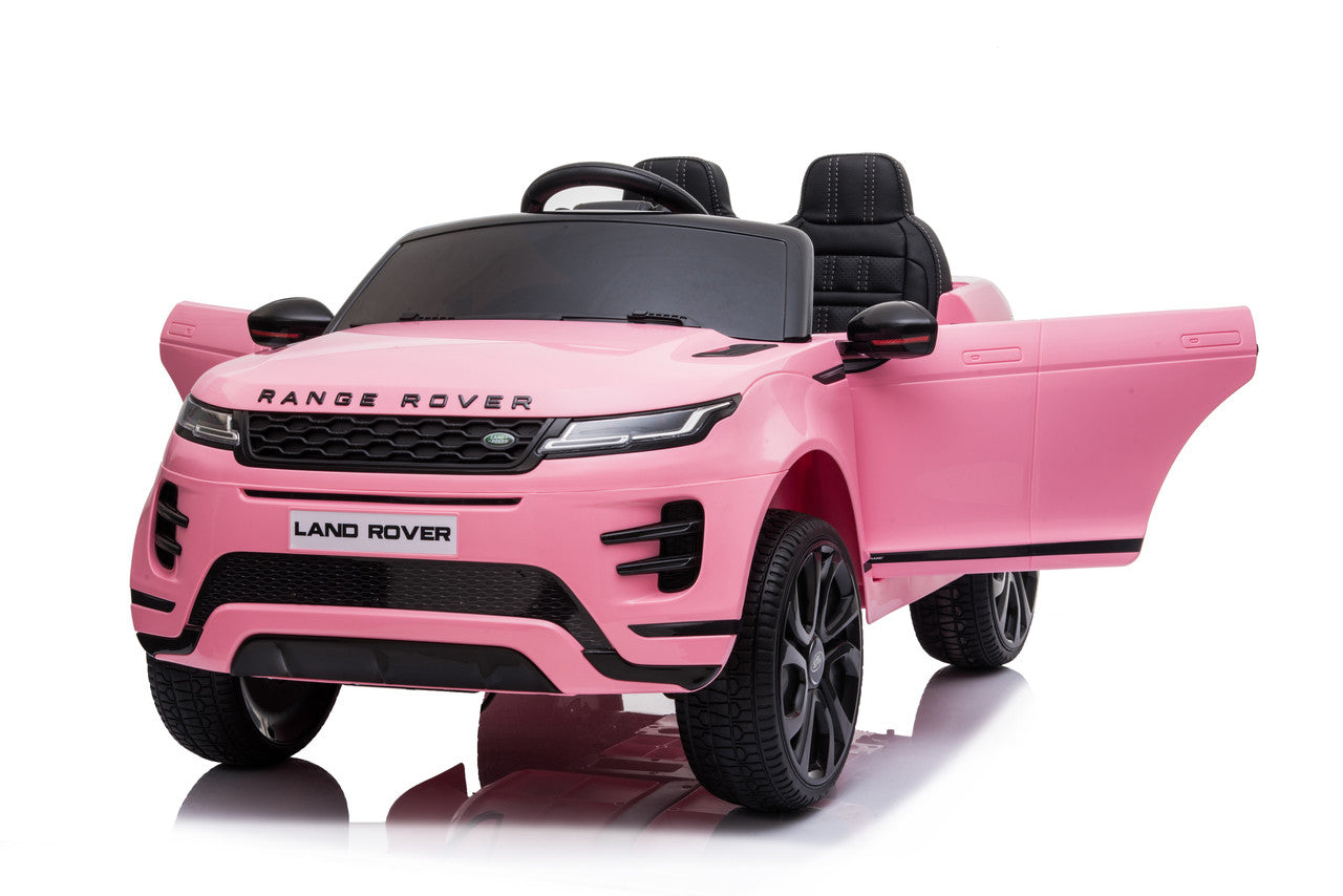 Range Rover Evoque 12V Electric Ride On Jeep Pink