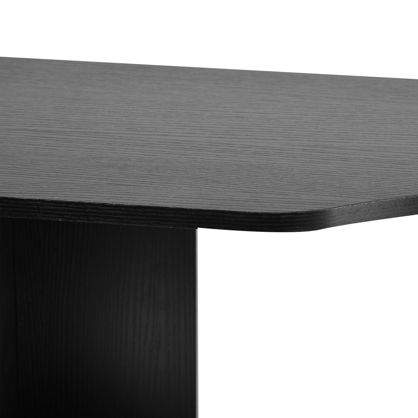 HOMCOM Computer Desk with Drawers and Storage Shelves, Office Desk Writing Table with Printer Stand, Large Workstation for Study Play Work Home Office, 137 x 55 x 92cm, Black and White