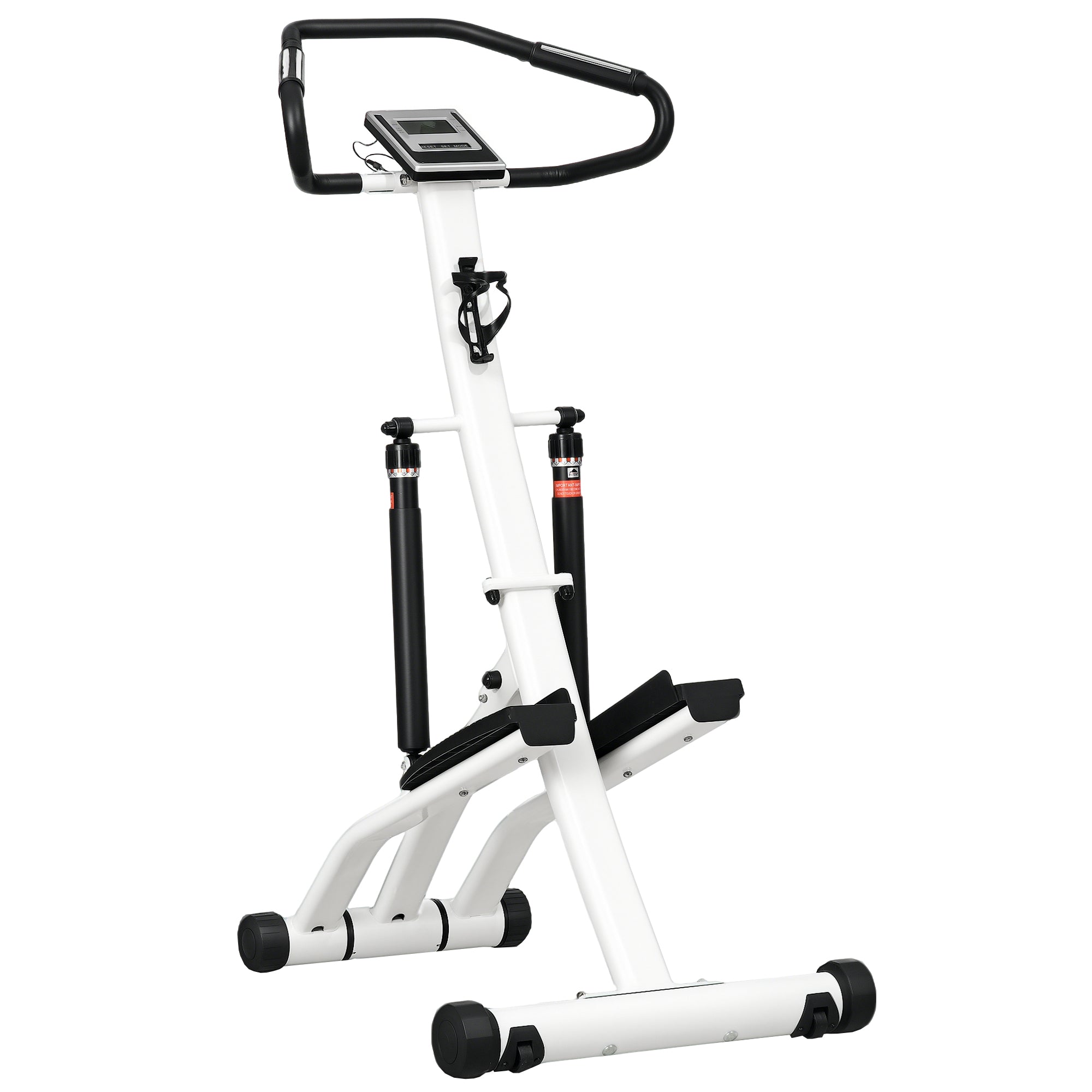 SPORTNOW Stepper Machine for Home, Foldable Stair Stepper with 12-Leve ...