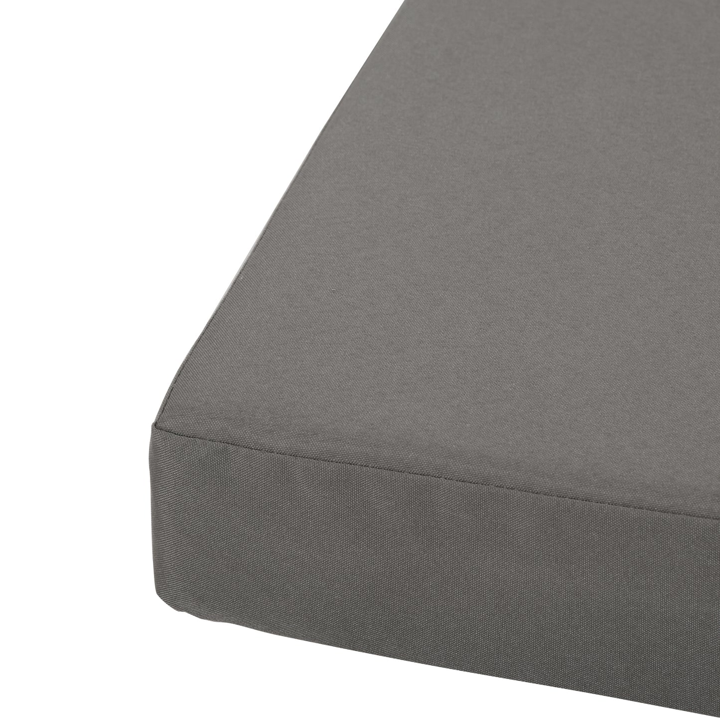 Outsunny Outdoor Cushion Pad Set for Rattan Furniture, 7 Piece Garden Furniture Cushions ONLY, Grey