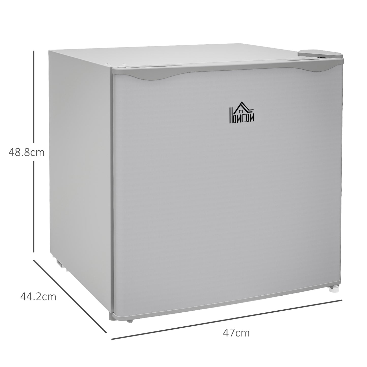 HOMCOM 35L Mini Freezer, -24 to -14 Temperature - Grey