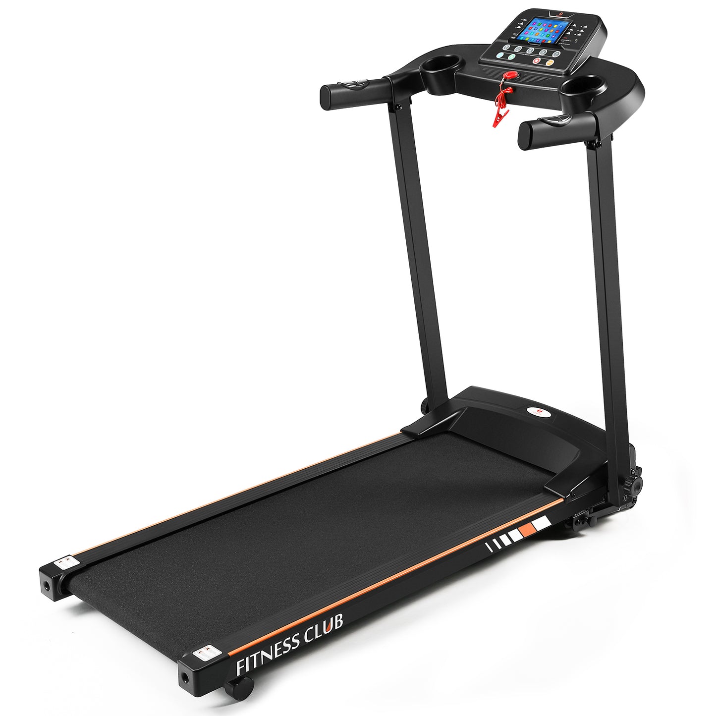 1500W Folding Treadmill Electric Motorised Running Machine - LiamsBargains.co.uk