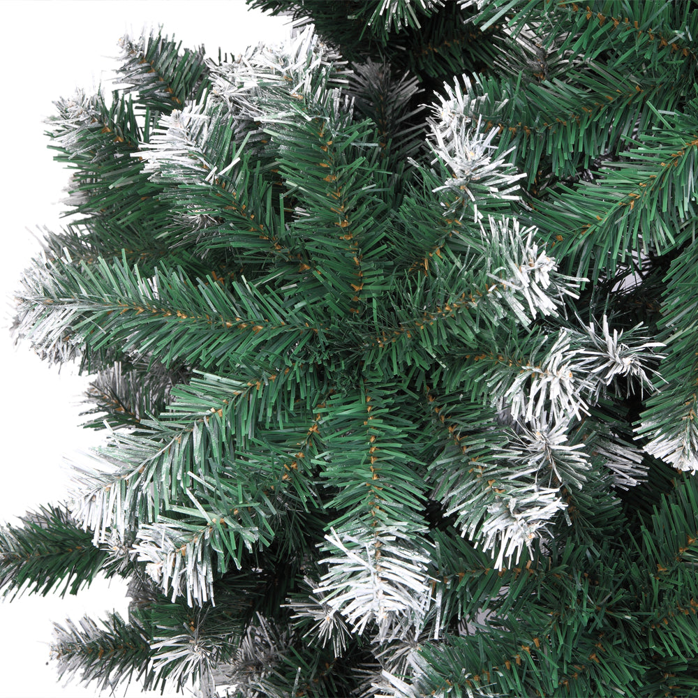 7FT Spray White PVC Christmas Tree 870 Branches
