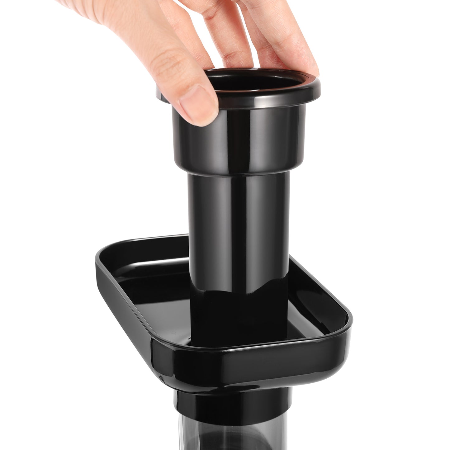 Masticating Juicer Extractor Slow Juicer Cold Press - White