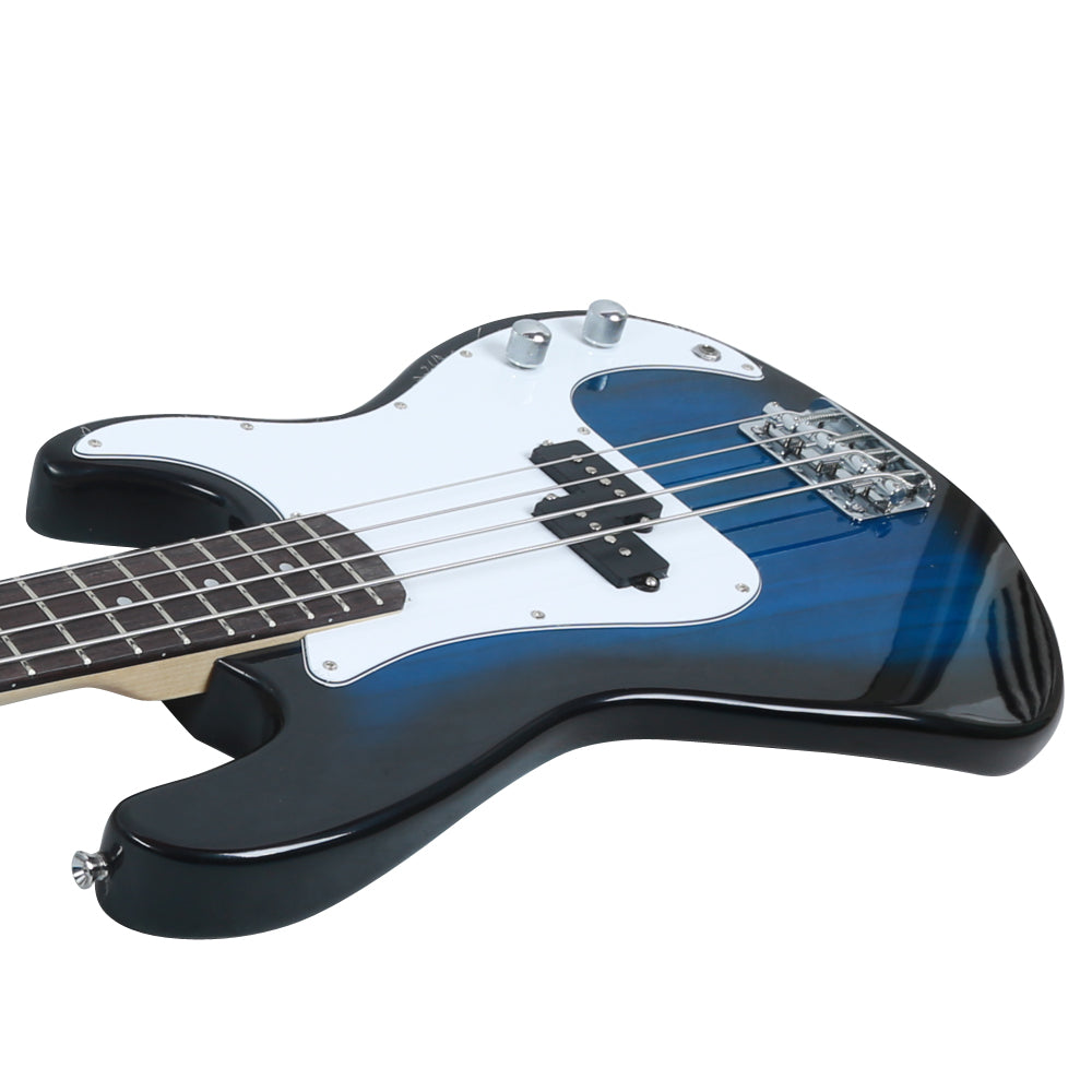 Glarry GP Electric Bass Guitar Cord Wrench Tool Dark Blue
