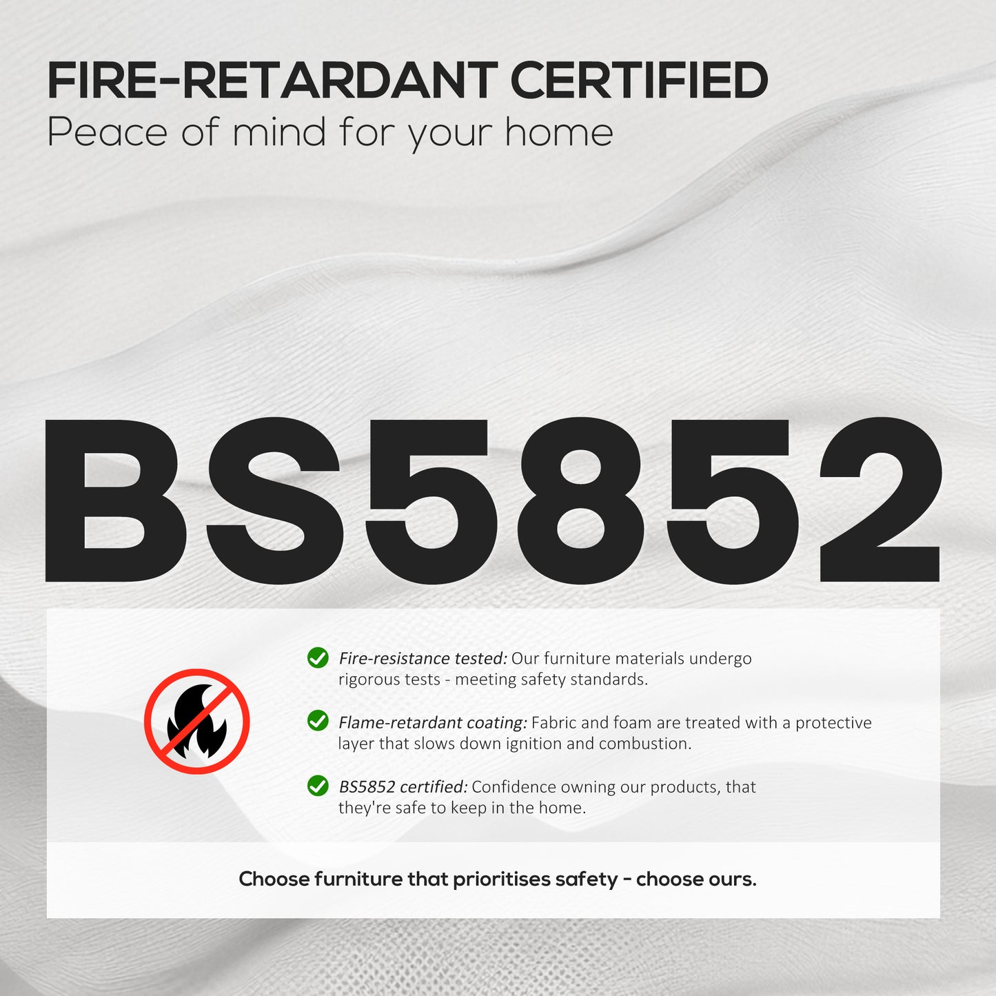 HOMCOM Armless Office Chair No Wheels, Linen Fabric Criss Cross Legged Desk Chair with Wide Seat, Thick Padding, Tilt Function, Height Adjustable Swivel Computer Seat for Home, Black