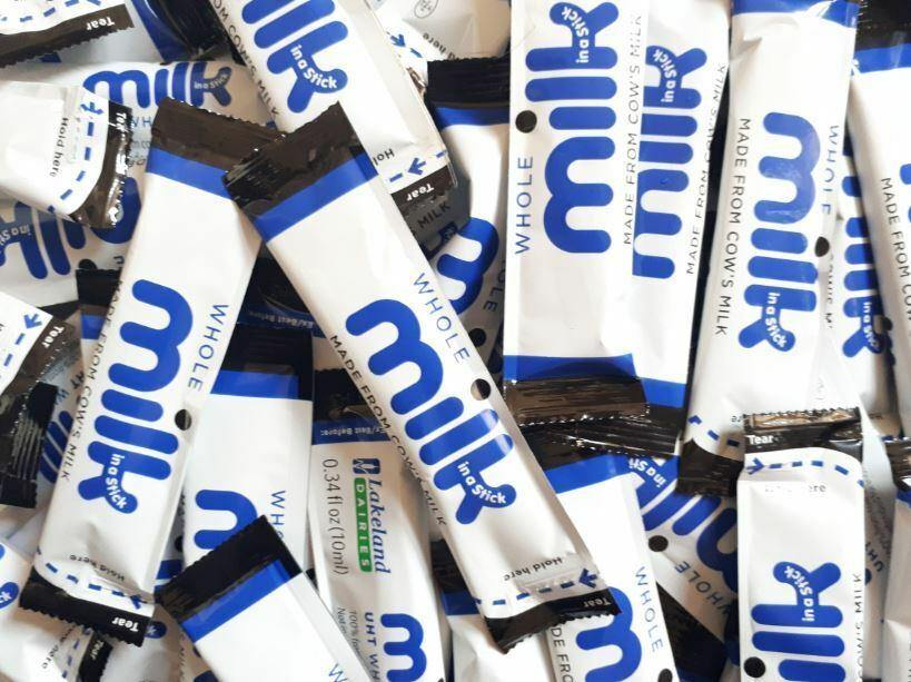 Lakeland Semi Skimmed Whole Milk 10ml Creamer Sachets