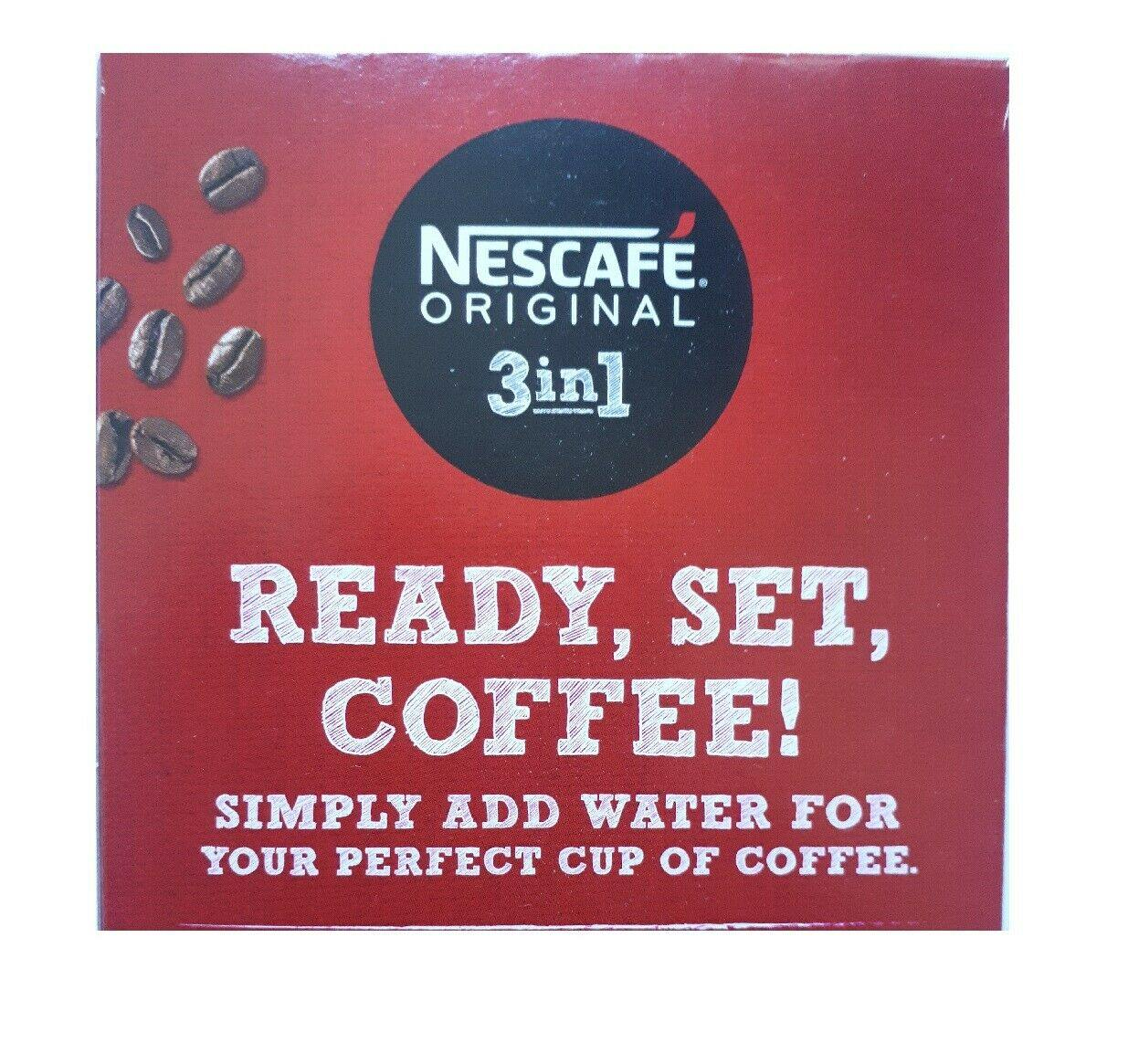 Nescafe 3in1 Original Instant Coffee Sachets