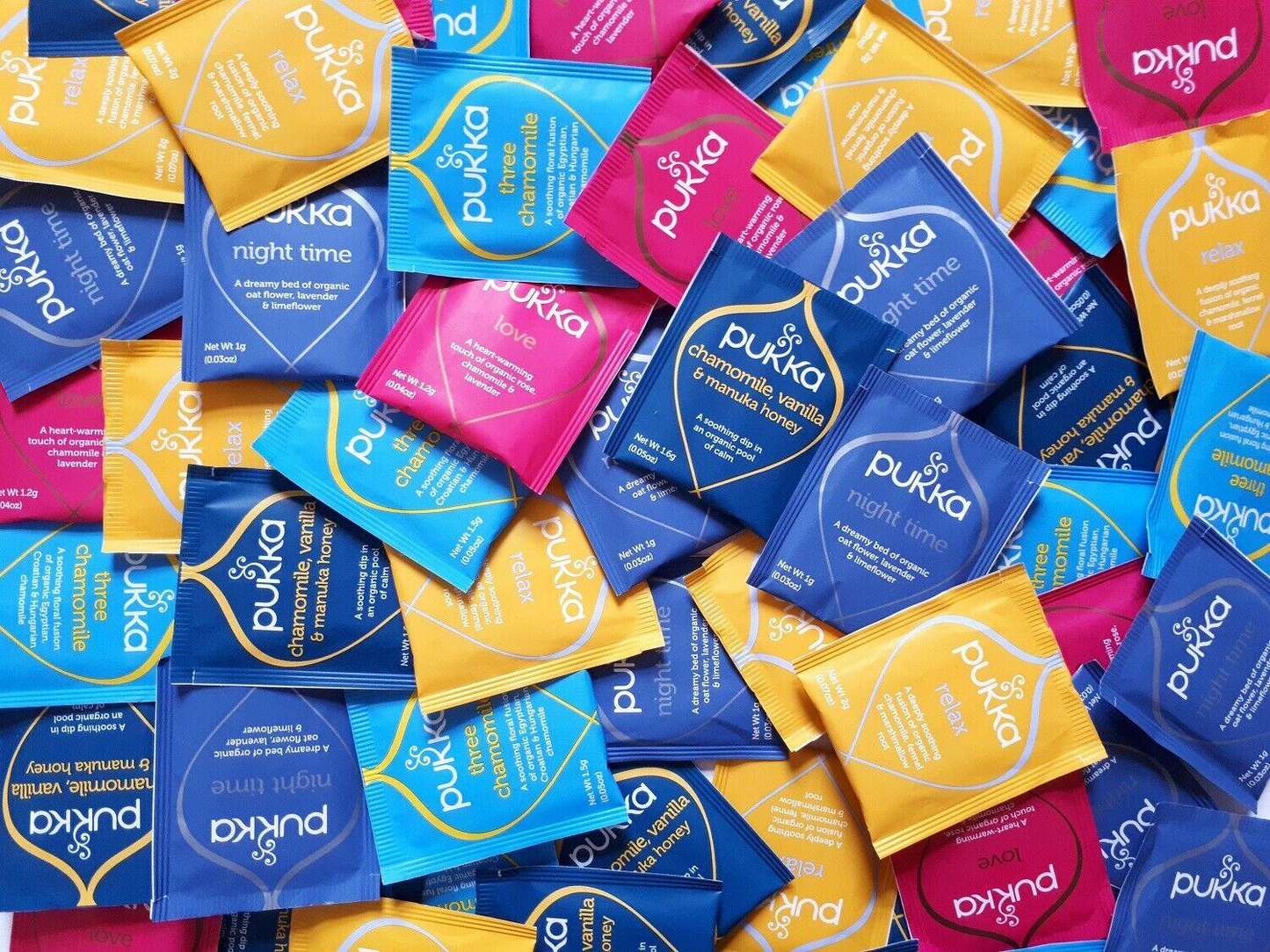 Pukka Organic Herbal  Tea Bags, Popular Selection