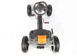 Thunder Eva Rubber Wheel Go Kart Orange