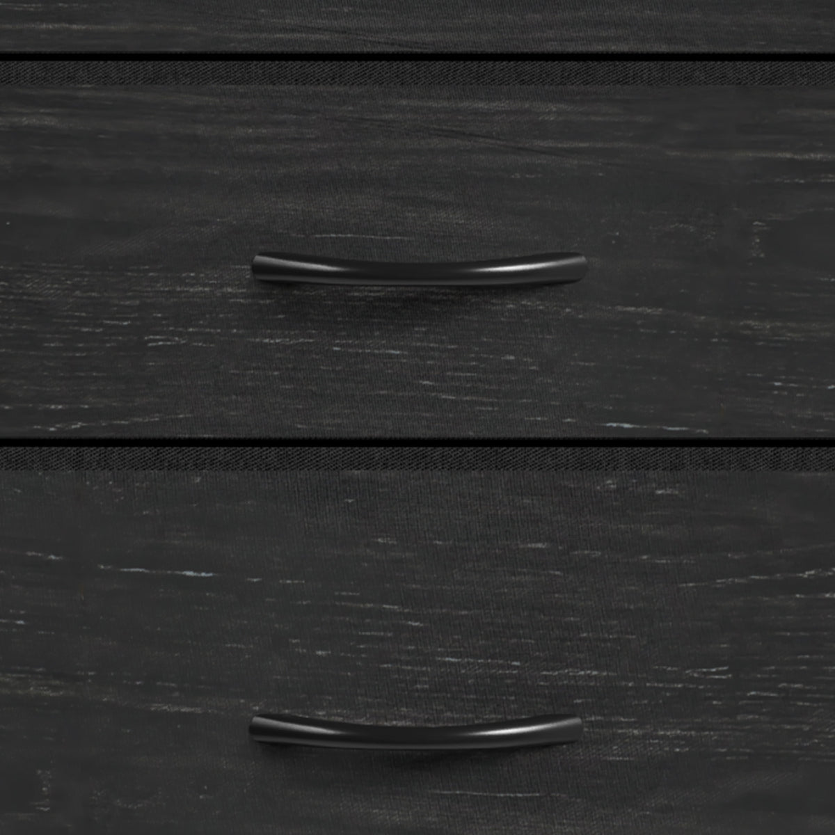 HOMCOM Chest of Drawers, Dresser with 10 Fabric Drawers, Tall Storage Unit with 4 Pockets and 2 Hooks Steel Frame, Black
