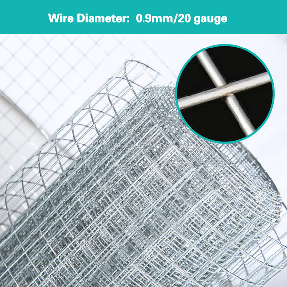 Wire Mesh - Galvanized 15M Roll x 36